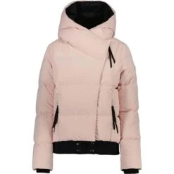 Obermeyer Calypso Down Jacket - Women's -Ski Series fw23 obermeyer womenscalypsodownjacket pinkchampagne 7