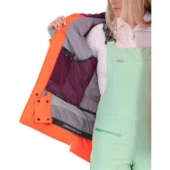 Obermeyer Cecilia Jacket - Women's -Ski Series fw23 obermeyer womensceciliajacket firefall 4
