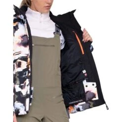 Obermeyer Cecilia Jacket - Women's -Ski Series fw23 obermeyer womensceciliajacket glitchy 5