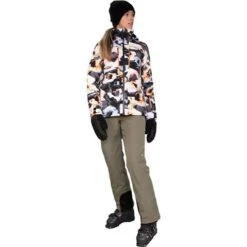Obermeyer Cecilia Jacket - Women's -Ski Series fw23 obermeyer womensceciliajacket glitchy 7