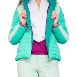 Obermeyer Como Jacket - Women's -Ski Series fw23 obermeyer womenscomojacket pixiedust 5