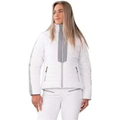 Obermeyer Como Jacket - Women's -Ski Series fw23 obermeyer womenscomojacket white 1