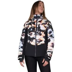 Obermeyer Women's Cosima Down Jacket | Buckmans -Ski Series fw23 obermeyer womenscosimadownjacket glitchy 1