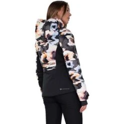 Obermeyer Women's Cosima Down Jacket | Buckmans -Ski Series fw23 obermeyer womenscosimadownjacket glitchy 2