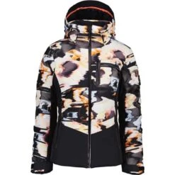 Obermeyer Women's Cosima Down Jacket | Buckmans -Ski Series fw23 obermeyer womenscosimadownjacket glitchy 3