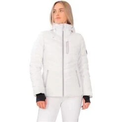 Obermeyer Women's Cosima Down Jacket | Buckmans -Ski Series fw23 obermeyer womenscosimadownjacket white 1