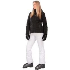 Obermeyer Devon Down Jacket - Women's -Ski Series fw23 obermeyer womensdevondownjacket blackdiamond 6