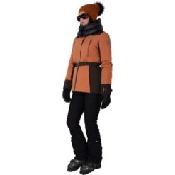 Obermeyer Harmony Jacket - Women's -Ski Series fw23 obermeyer womensharmonyjacket copperbowl 7