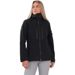 Obermeyer Highlands Shell Jacket - Women's -Ski Series fw23 obermeyer womenshighlandsshelljacket black 1