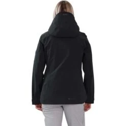 Obermeyer Highlands Shell Jacket - Women's -Ski Series fw23 obermeyer womenshighlandsshelljacket black 2