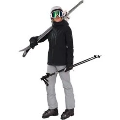 Obermeyer Highlands Shell Jacket - Women's -Ski Series fw23 obermeyer womenshighlandsshelljacket black 8