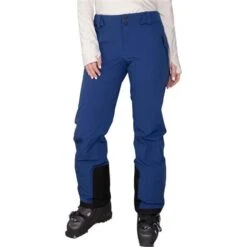 Obermeyer Highlands Shell Pant - Women's -Ski Series fw23 obermeyer womenshighlandsshellpant navy 1