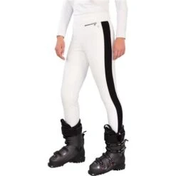 Obermeyer Jinks ITB Softshell Pant - Women's -Ski Series fw23 obermeyer womensjinksitbsoftshellpant whiteli 2