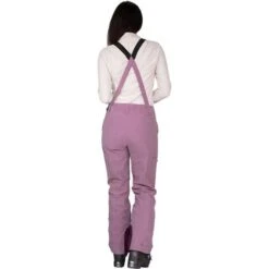 Obermeyer Malta Bib Overalls - Women's -Ski Series fw23 obermeyer womensmaltabiboveralls denimbeet 2