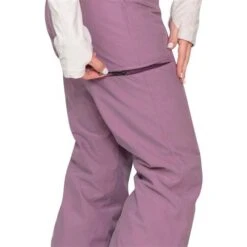 Obermeyer Malta Bib Overalls - Women's -Ski Series fw23 obermeyer womensmaltabiboveralls denimbeet 5