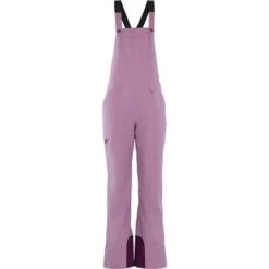 Obermeyer Malta Bib Overalls - Women's -Ski Series fw23 obermeyer womensmaltabiboveralls denimbeet 7