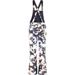 Obermeyer Malta Bib Overalls - Women's -Ski Series fw23 obermeyer womensmaltabiboveralls glitchy 2