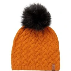 Obermeyer NYC FF Pom Beanie - Women's 6 Obermeyer NYC FF Pom Beanie - Women's -Ski Series fw23 obermeyer womensnycffpombeanie copperbowl