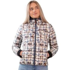 Obermeyer Peyton Down Jacket - Women's -Ski Series fw23 obermeyer womenspeytondownjacket emblematic 2