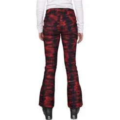 Obermeyer Printed Bond Pant - Women's 34 Obermeyer Printed Bond Pant - Women's -Ski Series fw23 obermeyer womensprintedbondpant redsky 2