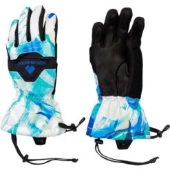 Obermeyer Regulator Glove - Women's -Ski Series fw23 obermeyer womensregulatorglove tidepool