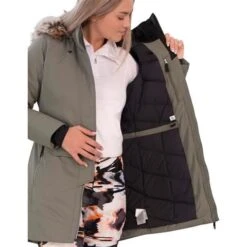 Obermeyer Sojourner Down Jacket - Women's -Ski Series fw23 obermeyer womenssojournerdownjacket prophecy 4