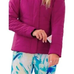 Obermeyer Tuscany Elite Jacket - Women's -Ski Series fw23 obermeyer womenstuscanyelitejacket feelthebeet 4