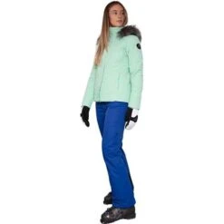 Obermeyer Tuscany Elite Jacket - Women's -Ski Series fw23 obermeyer womenstuscanyelitejacket minttobe 7