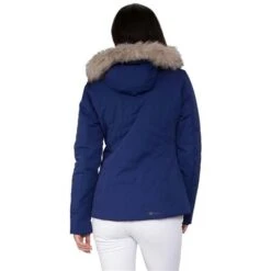 Obermeyer Tuscany Elite Jacket - Women's -Ski Series fw23 obermeyer womenstuscanyelitejacket navy 2