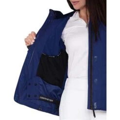 Obermeyer Tuscany Elite Jacket - Women's -Ski Series fw23 obermeyer womenstuscanyelitejacket navy 4