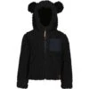 Obermeyer Austin Sherpa Jacket - Youth -Ski Series fw23 obermeyer youthaustinsherpajacket black