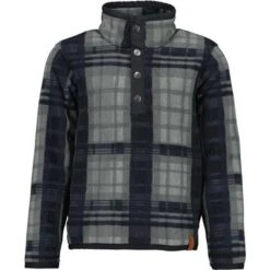 Obermeyer Boulder Fleece - Youth -Ski Series fw23 obermeyer youthboulderfleece woodsmanplaid
