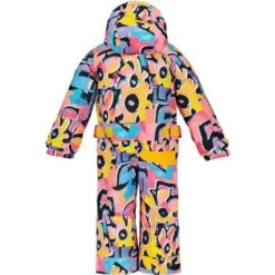 Obermeyer Quinn One-Piece - Youth -Ski Series fw23 obermeyer youthquinnonepiece flower 2