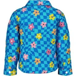 Obermeyer Wilder Puffy Shirt - Youth -Ski Series fw23 obermeyer youthwilderpuffyshirt rawindigo 2