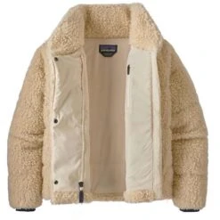 Patagonia Recycled High Pile Fleece Down Jacket - Women's (26760) 17 Patagonia Recycled High Pile Fleece Down Jacket - Women's (26760) -Ski Series fw23 patagonia womensrecycledhighpilefleecedownjacket oysterwhite 4