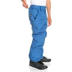 Quiksilver Estate Pant - Boy's -Ski Series fw23 quiksilver boysestatepant brightcobalt 4