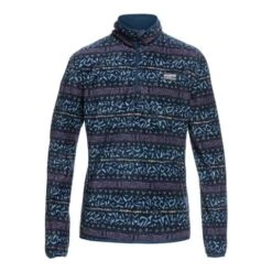 Quiksilver Aker HZ Fleece - Men's -Ski Series fw23 quiksilver mensakerhzfleece dustyorchidnordicchannel 4