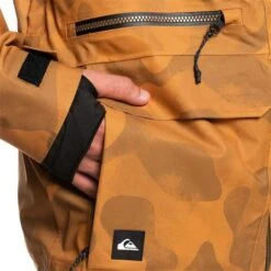 Quiksilver S Carlson Stretch Quest Jacket - Men's 11 Quiksilver S Carlson Stretch Quest Jacket - Men's -Ski Series fw23 quiksilver menscarlsonstretchquestjacket buckthornbrownfadeoutcamo 5