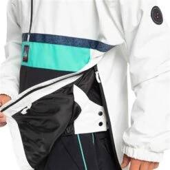 Quiksilver Steeze Jacket - Men's 9 Quiksilver Steeze Jacket - Men's -Ski Series fw23 quiksilver menssteezejacket snowwhite 3