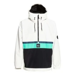Quiksilver Steeze Jacket - Men's 11 Quiksilver Steeze Jacket - Men's -Ski Series fw23 quiksilver menssteezejacket snowwhite 5