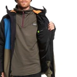 Quiksilver Sycamore Jacket - Men's 28 Quiksilver Sycamore Jacket - Men's -Ski Series fw23 quiksilver menssycamorejacket buckthornbrown 4