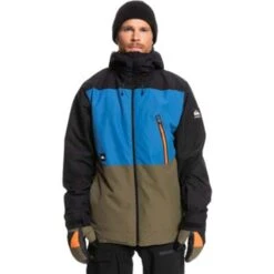 Quiksilver Sycamore Jacket - Men's 22 Quiksilver Sycamore Jacket - Men's -Ski Series fw23 quiksilver menssycamorejacket trueblack 1