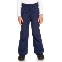 Roxy Backyard Girl Pant - Girl's -Ski Series fw23 roxy girlsbackyardpant medievalblue
