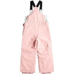 Roxy Lola Bib Pant - Girl's -Ski Series fw23 roxy toddlergirlslolabibpant mellowrose 2