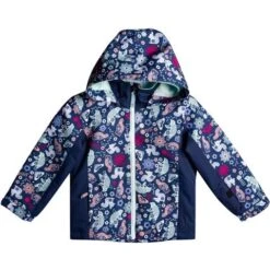 Roxy Snowy Tale Jacket - Girl's -Ski Series fw23 roxy toddlergirlssnowytalejacket medievalblueneo