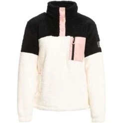 Roxy Alabama - Women's -Ski Series fw23 roxy womensalabamafleece egret 5