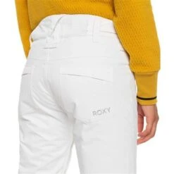 Roxy Backyard Pant - Women's -Ski Series fw23 roxy womensbackyardpant brightwhite 8