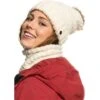 Roxy Blizzard Beanie - Women's -Ski Series fw23 roxy womensblizzardbeanie egret