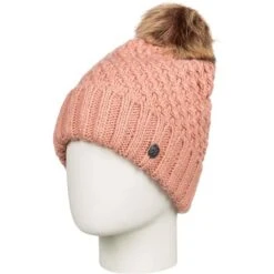 Roxy Blizzard Beanie - Women's -Ski Series fw23 roxy womensblizzardbeanie mellowrose 1