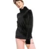 Roxy Deltine Fleece Pullover - Women's -Ski Series fw23 roxy womensdeltinefleecetop trueblack 1